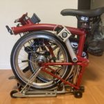 ブロンプトンの折りたたみ方法